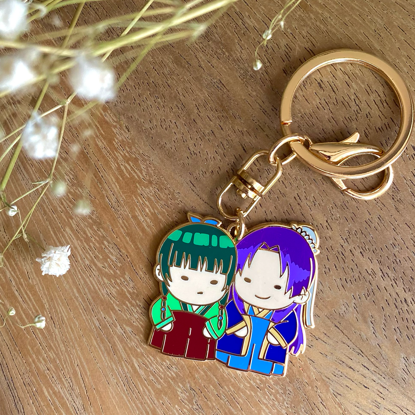 BFF Keychain - Maomao x Jinshi