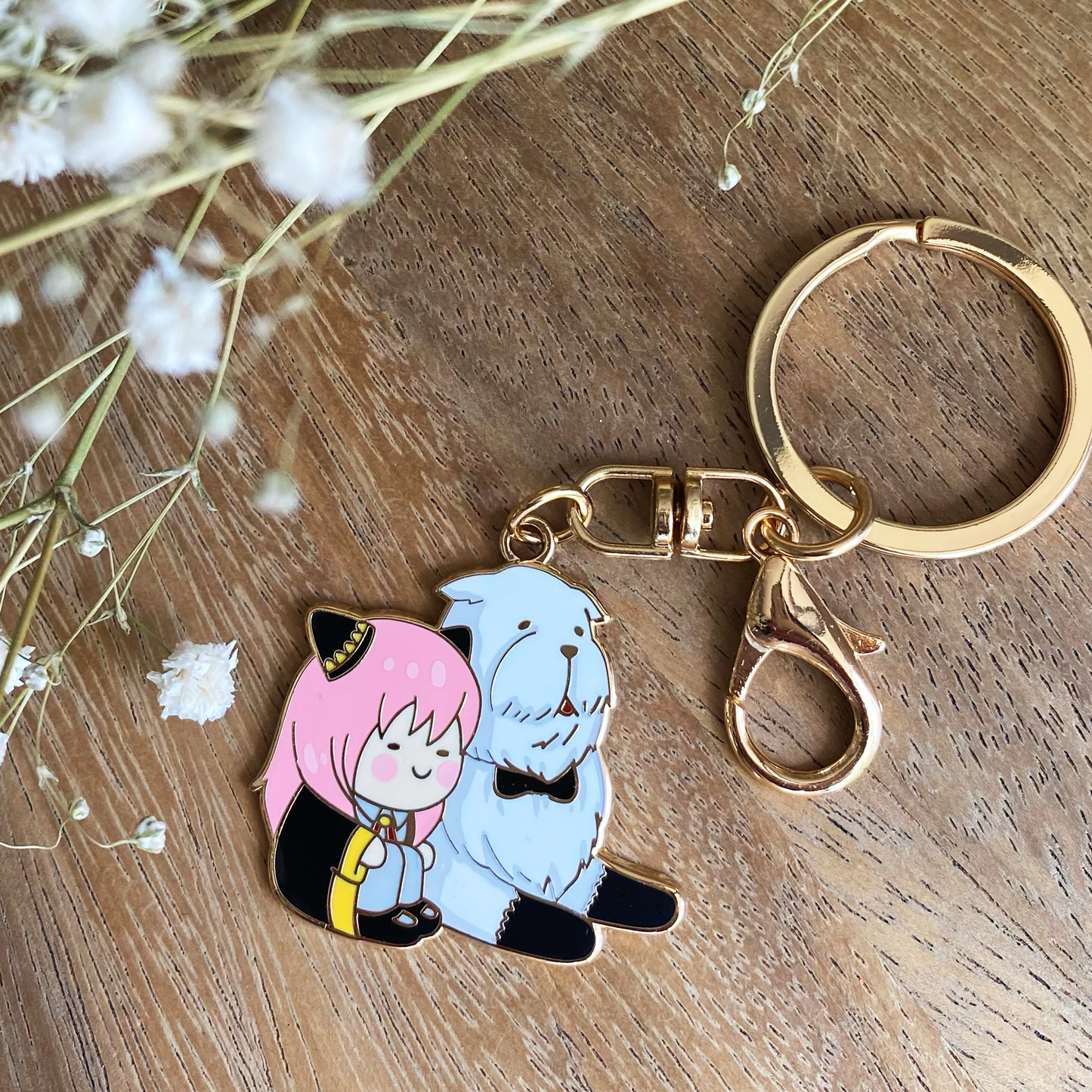 BFF Keychain - Anya x Bond