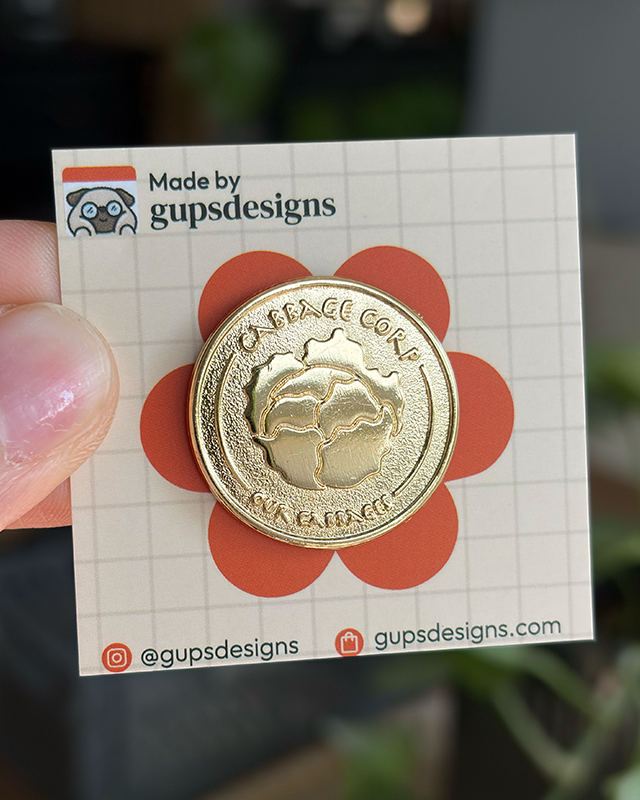 Team Badge - Cabbage Corp