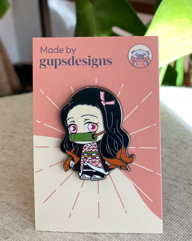 KNY Pins - Demon Girl