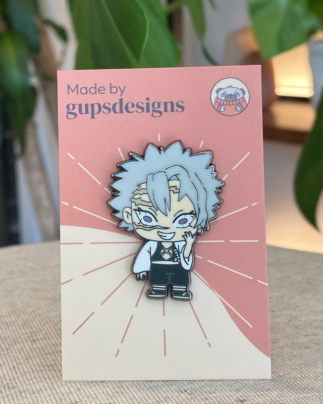 KNY Pins - Wind Guy