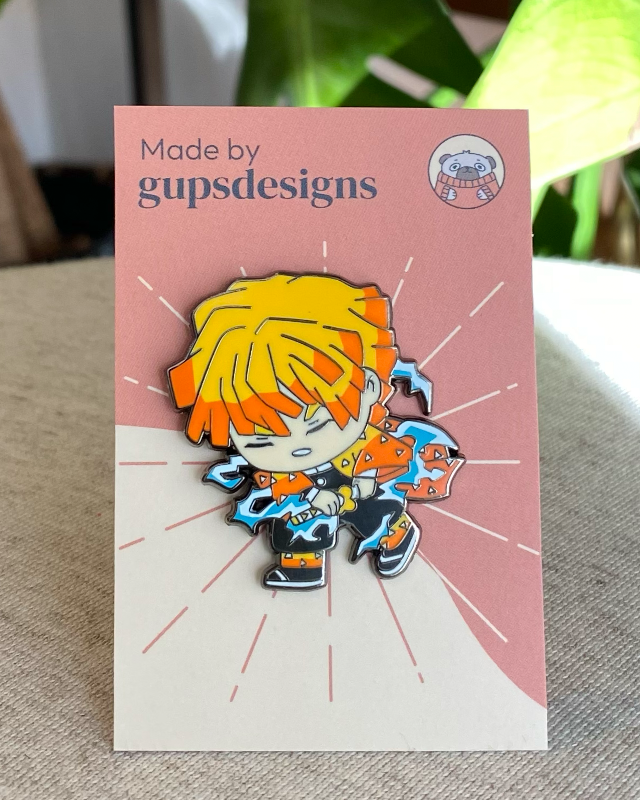 KNY Pins - Lightning Guy