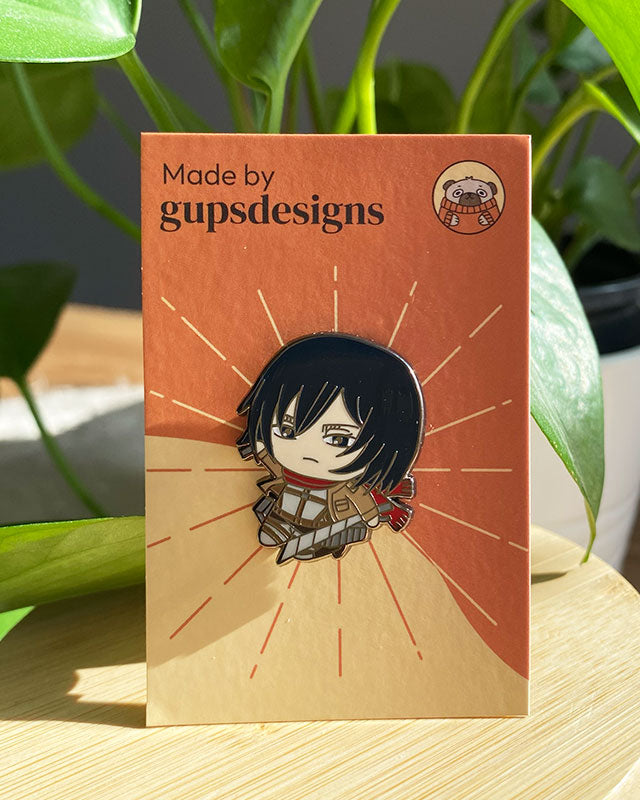 AOT Pins - Girl Soldier