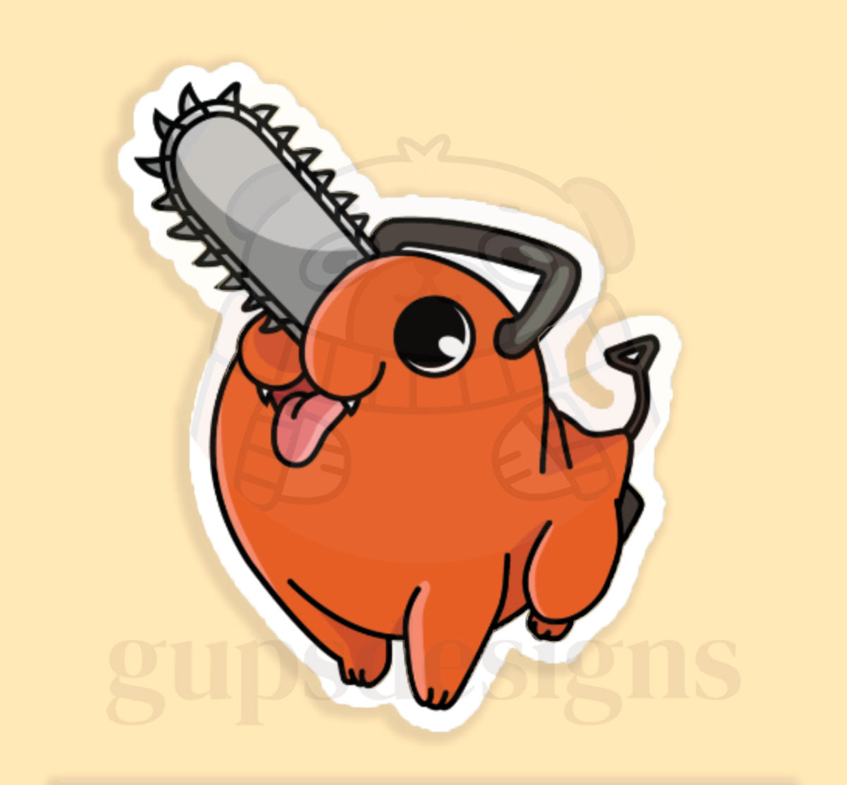 CSM Sticker - Chainsaw Dog