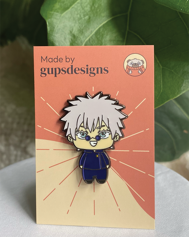 Sorcerer Pins - Young Six Eyes Sorcerer