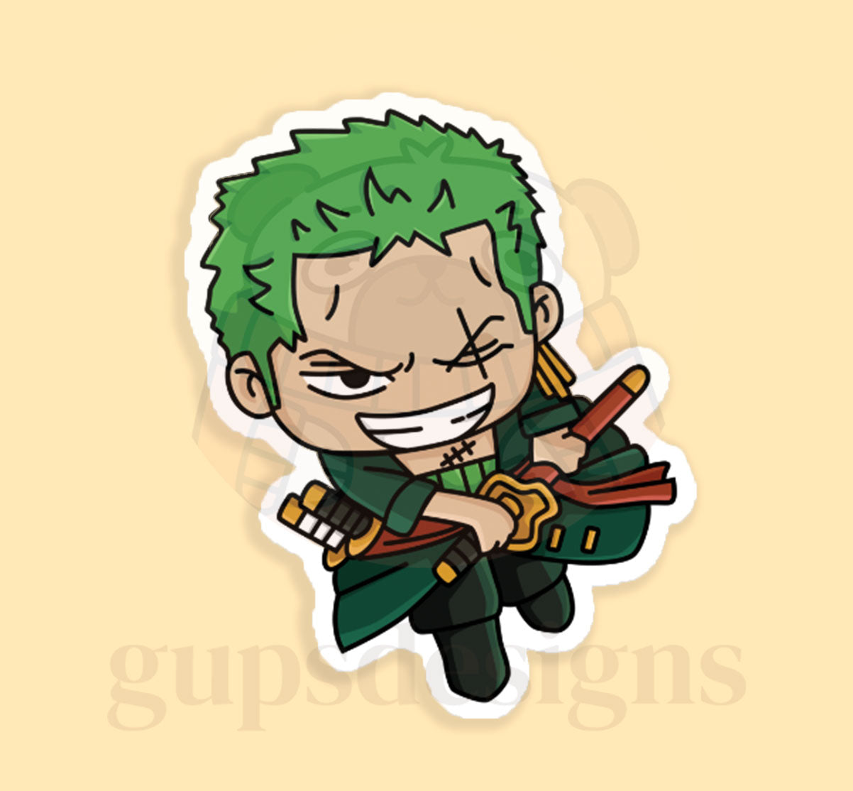 Pirates Sticker - Swordman