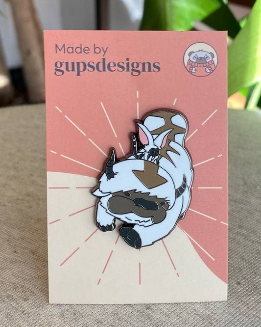 ATLA Pins - Bison and Lemur