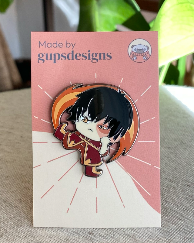 ATLA Pins - Fire Prince