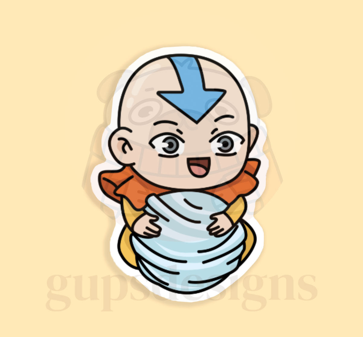 ATLA Sticker Collection - Aang