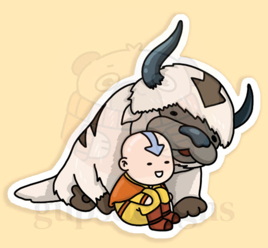 Best Friends Sticker Collection - Aang and Appa