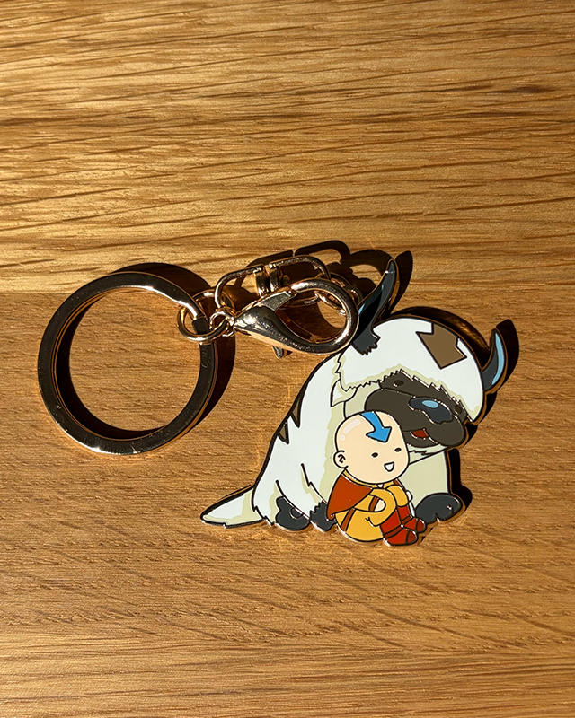 BFF Keychain - Bison and Boy