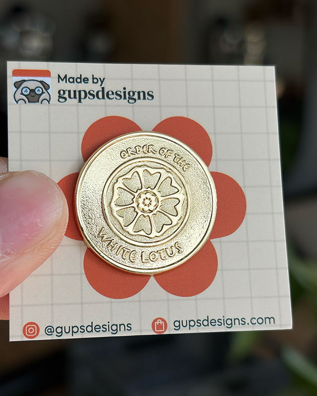 Team Badge - White Lotus