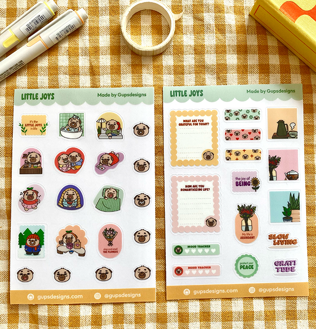 Little Joys Journal Sticker Sheet Pack