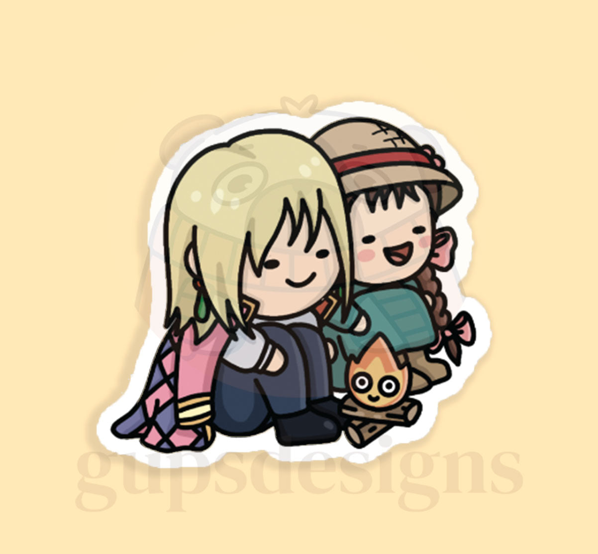 Best Friends Sticker Collection - Howl and Sophie