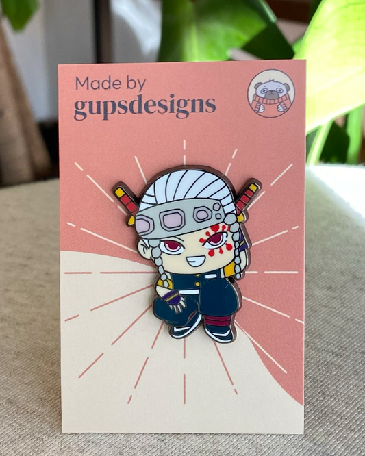 KNY Pins - Uzui