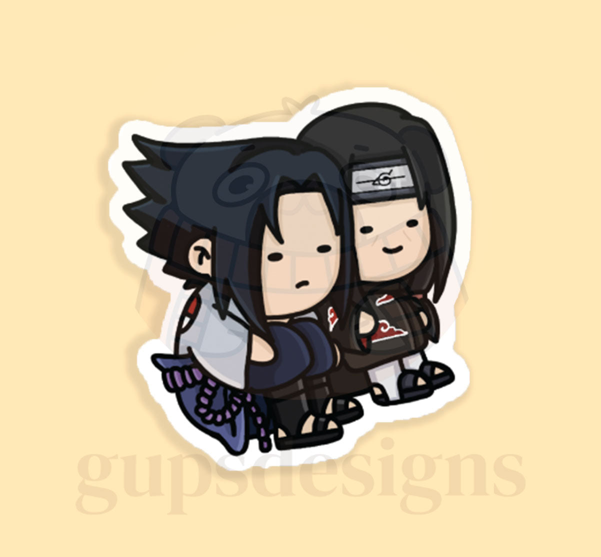 Best Friends Sticker Collection - Sasuke and Itachi