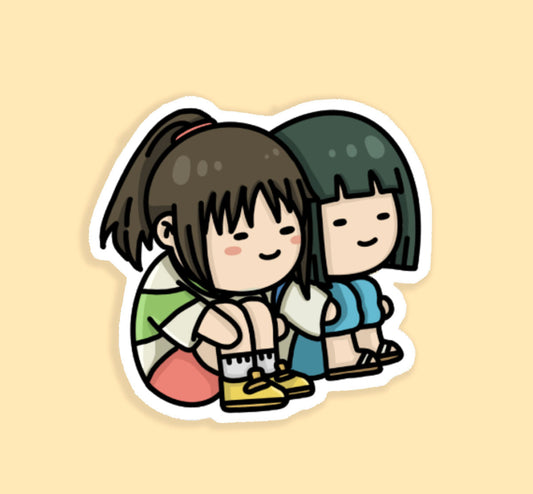 Best Friends Sticker Collection - Chihiro and Haku