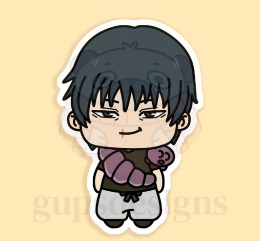 Sorcerer Character Sticker - Toji