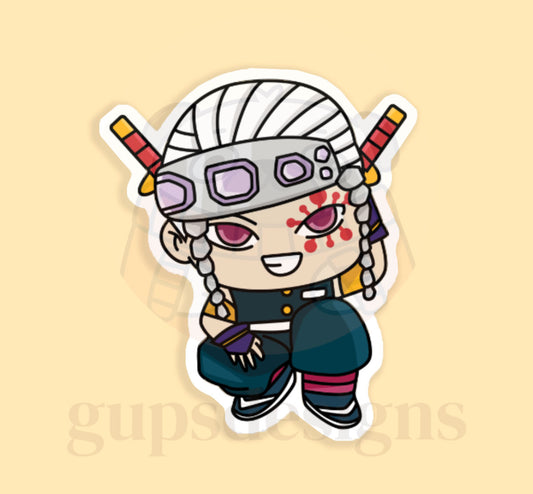 KNY Sticker Collection - Uzui