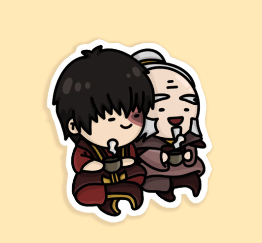 Best Friends Sticker Collection - Zuko and Iroh