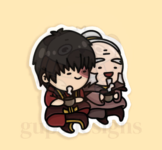 Best Friends Sticker Collection - Zuko and Iroh