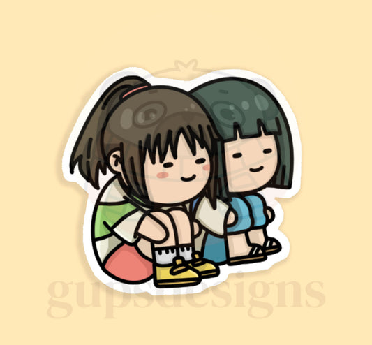 Best Friends Sticker Collection - Chihiro and Haku