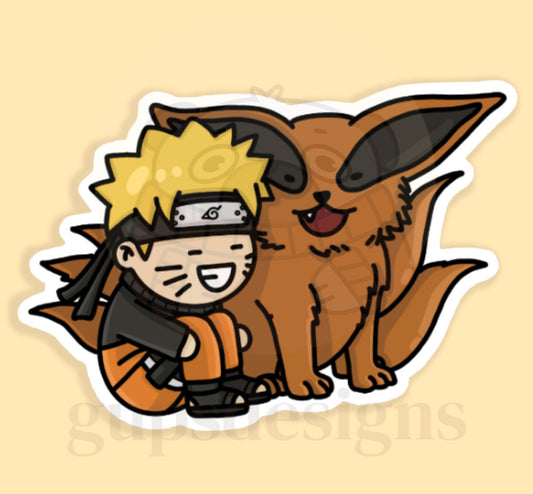 Best Friends Sticker Collection - Nine Tails