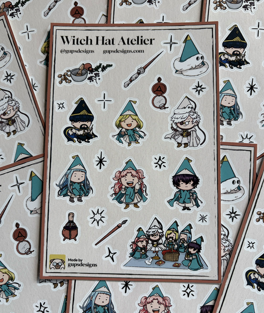 Witches Sticker Sheet