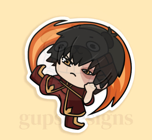 ATLA Sticker Collection - Zuko